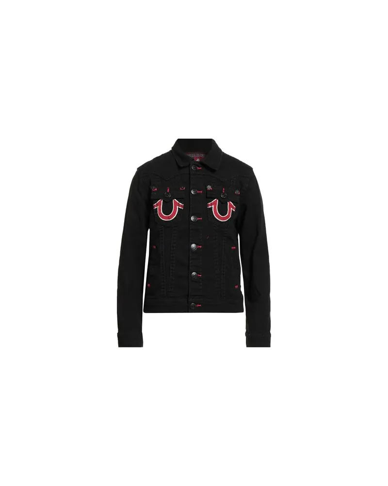 True Religion JACKEN & MÄNTEL - Jeansjacken/Mäntelauf YOOX.COM Schwarz