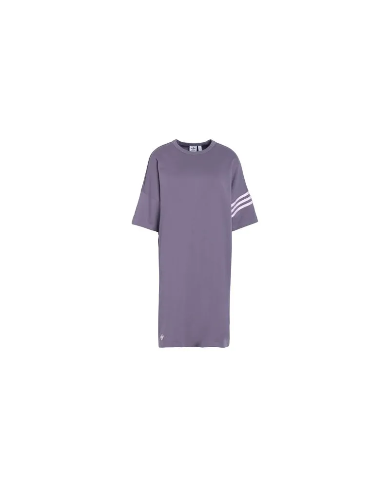 adidas TEE DRESS  - KLEIDER - Mini-Kleiderauf YOOX.COM Violett