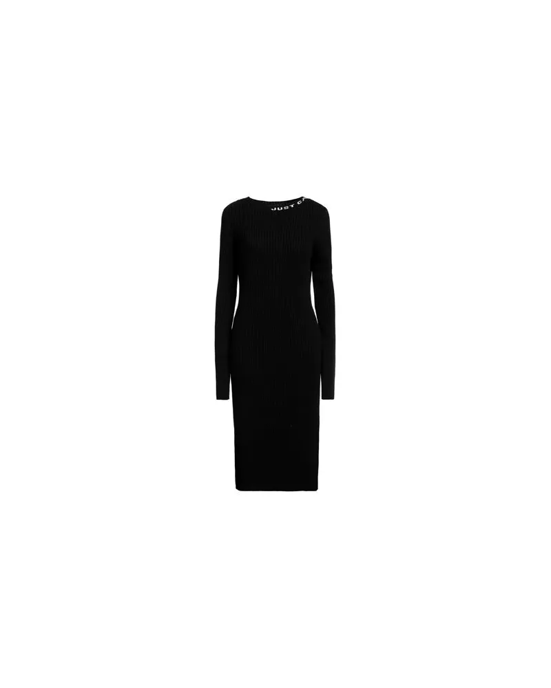 Just Cavalli KLEIDER - Midi-Kleiderauf YOOX.COM Schwarz