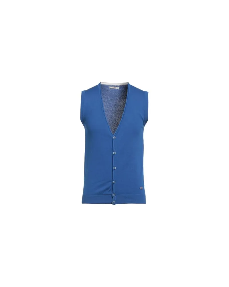 Gaudi STRICKWAREN - Strickjackenauf YOOX.COM Blau