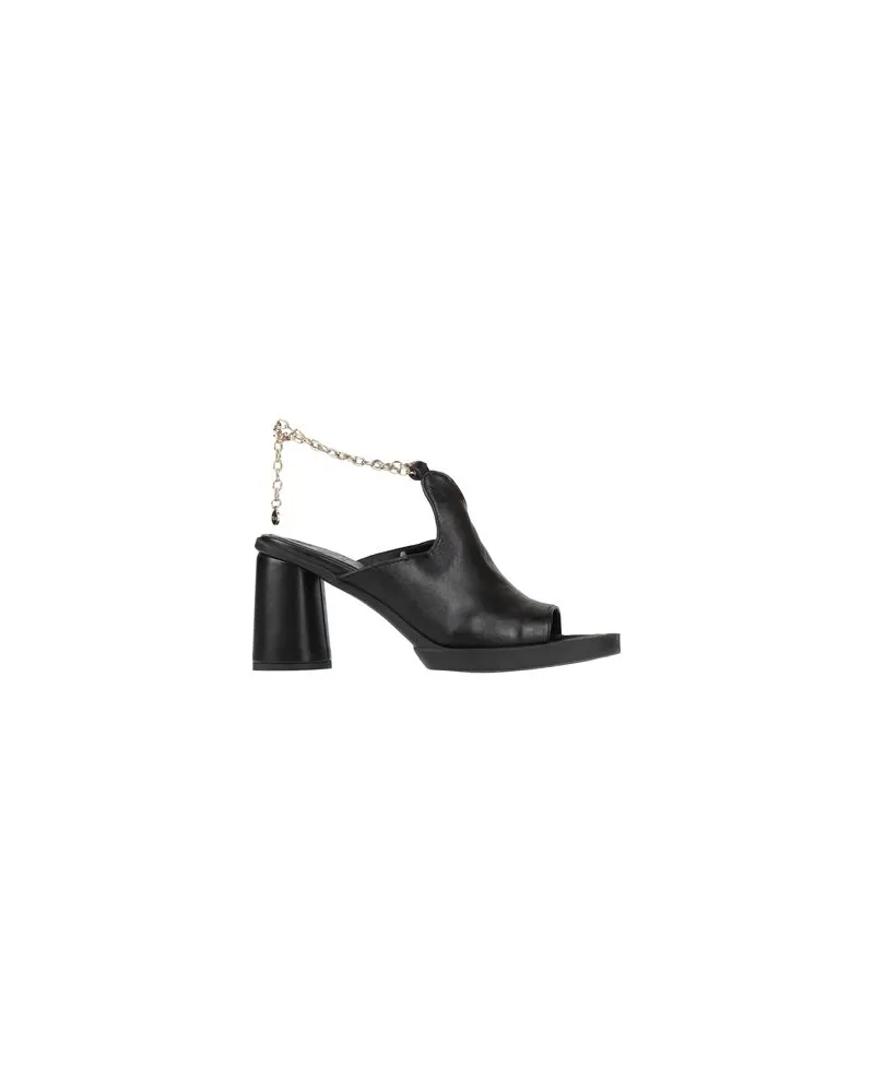 MJUS SCHUHE - Sandalenauf YOOX.COM Schwarz