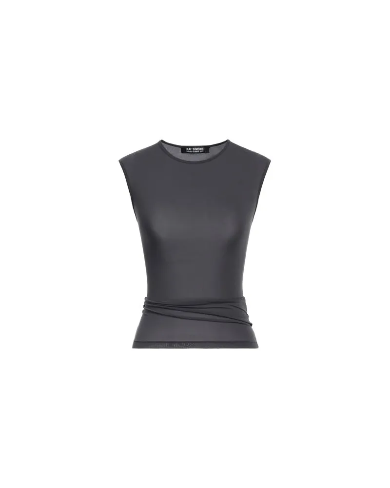 Raf Simons TOPS - T-shirtsauf YOOX.COM Braungrau