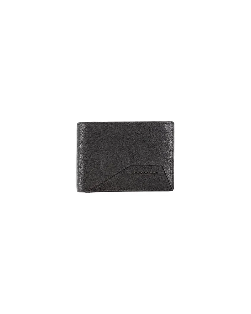 Piquadro Kleinlederwaren - Brieftaschenauf YOOX.COM Schwarz