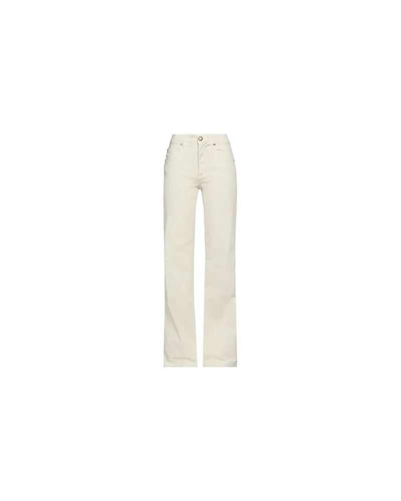 MARANI JEANS HOSEN & RÖCKE - Jeanshosenauf YOOX.COM Cremeweiß