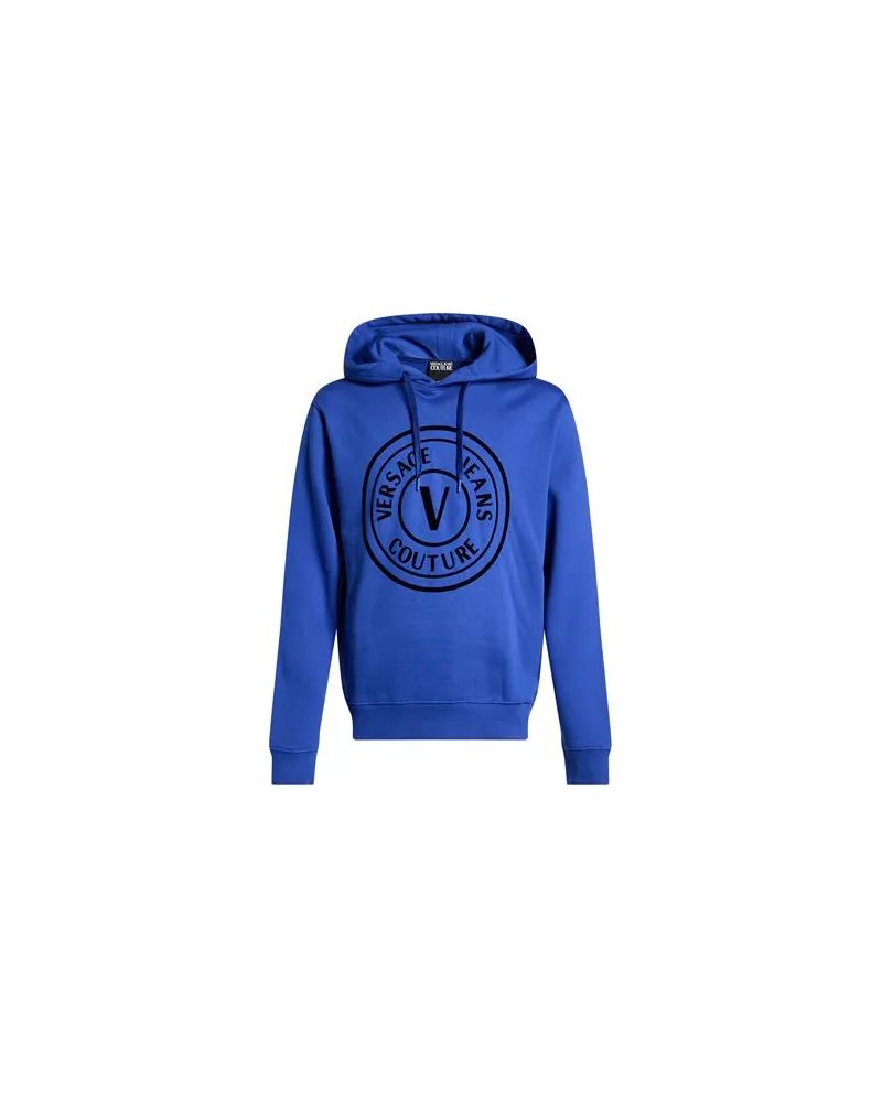 Versace Jeans TOPS - Sweatshirtsauf YOOX.COM Blau