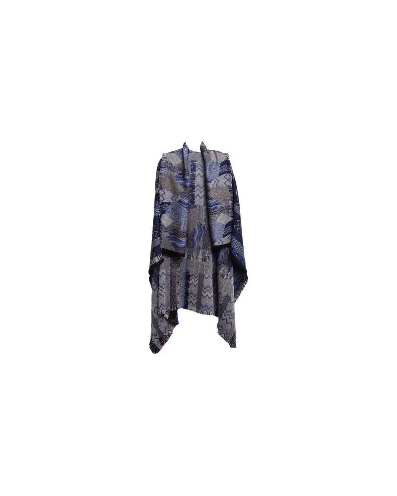 Missoni JACKEN & MÄNTEL - Capesauf YOOX.COM Blau