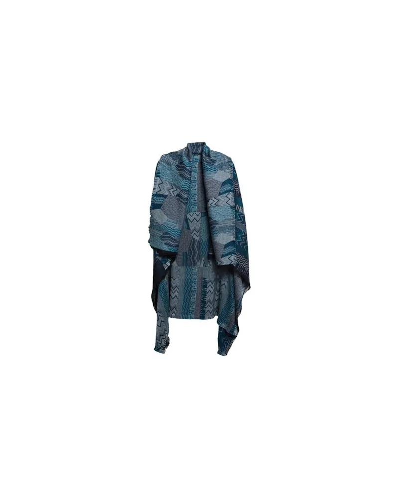 Missoni JACKEN & MÄNTEL - Capesauf YOOX.COM Aquamarin