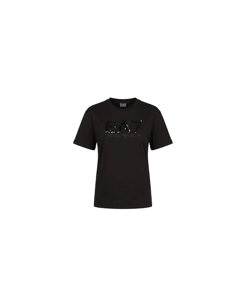 EA7 TOPS - T-shirtsauf YOOX.COM Schwarz