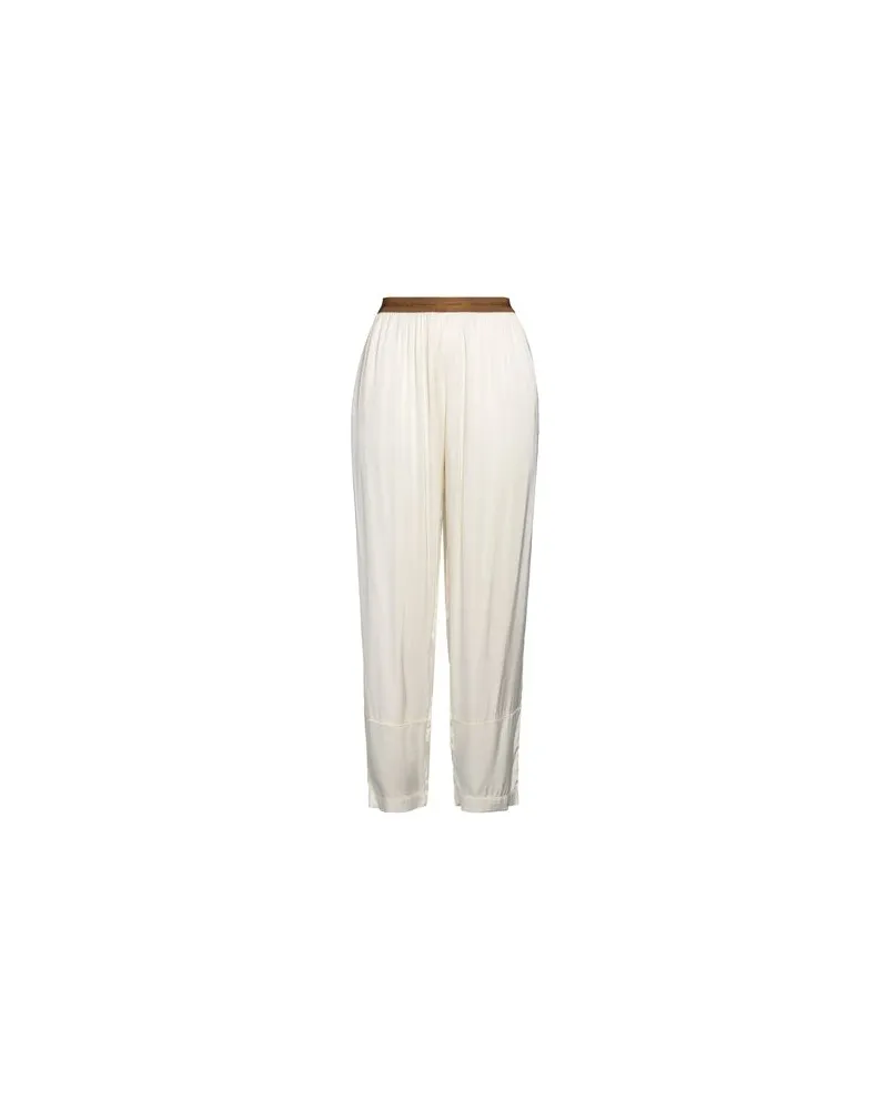 Alessia Santi HOSEN & RÖCKE - Hosenauf YOOX.COM Cremeweiß