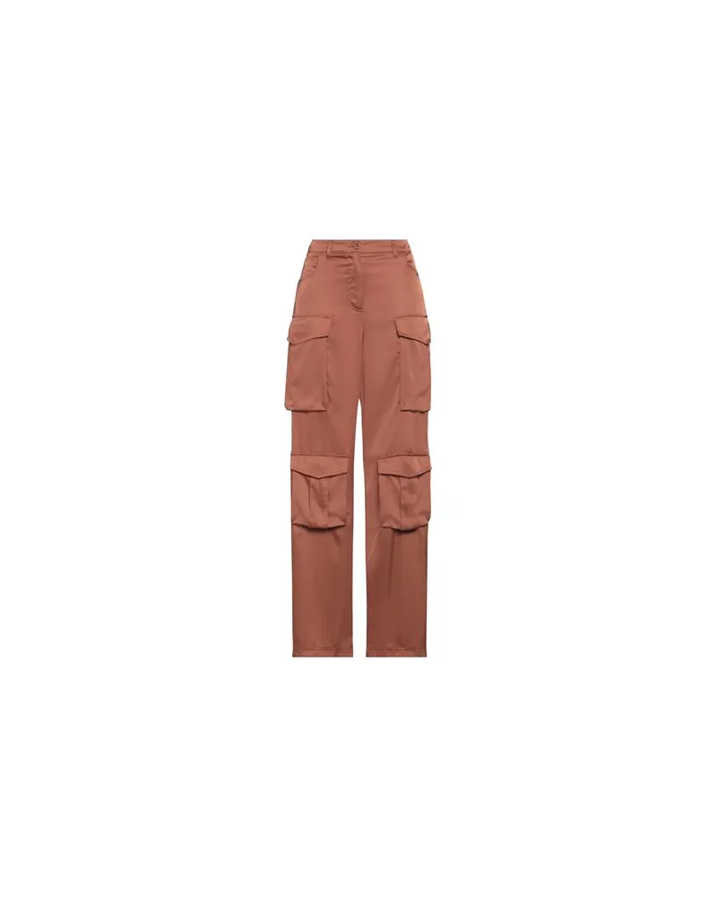 Blumarine HOSEN & RÖCKE - Hosenauf YOOX.COM Lederfarben