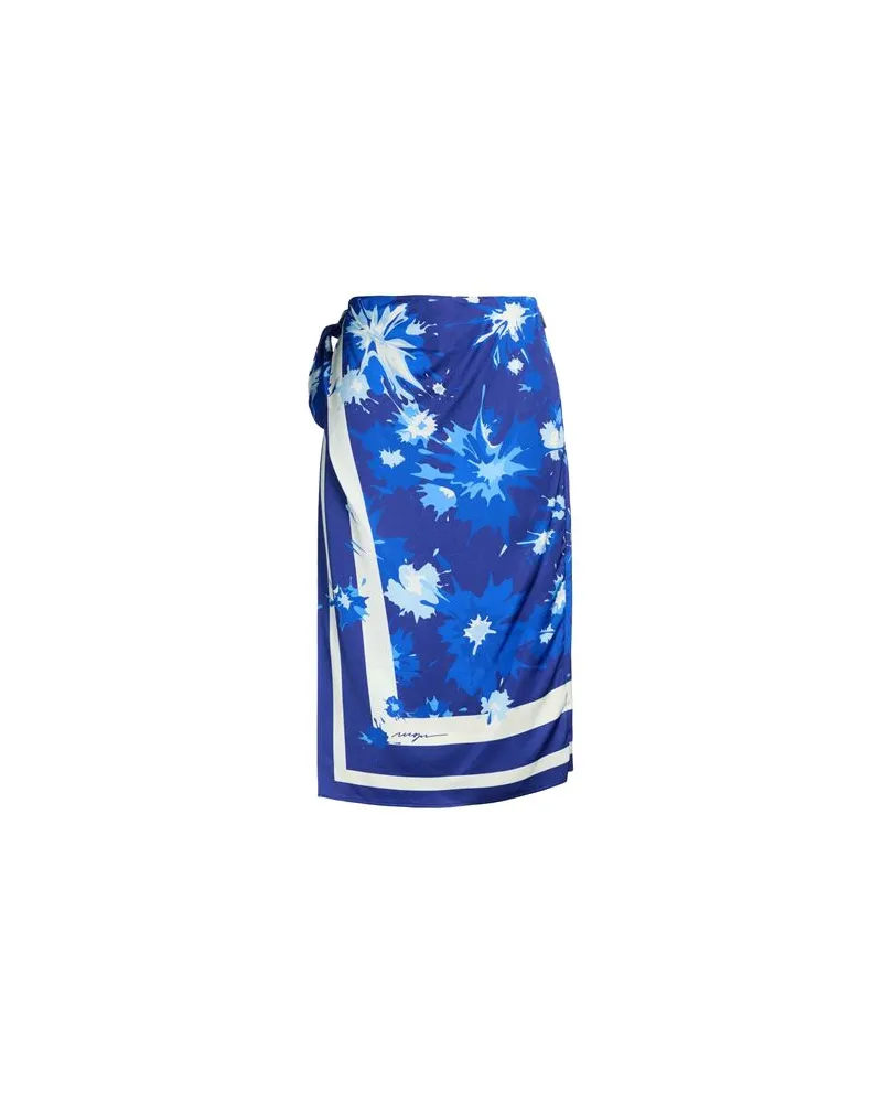 MSGM HOSEN & RÖCKE - Midi-Röckeauf YOOX.COM Blau