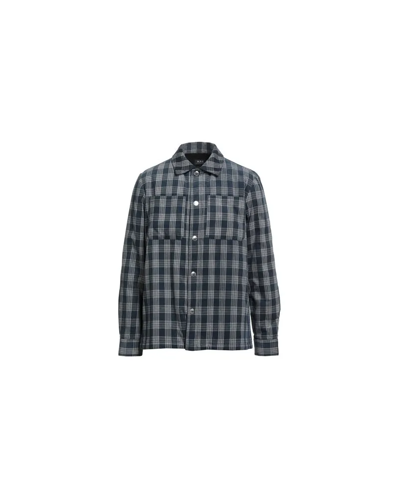 A.P.C. TOPS - Hemdenauf YOOX.COM Nachtblau