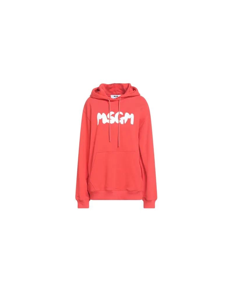 MSGM TOPS - Sweatshirtsauf YOOX.COM Tomatenrot