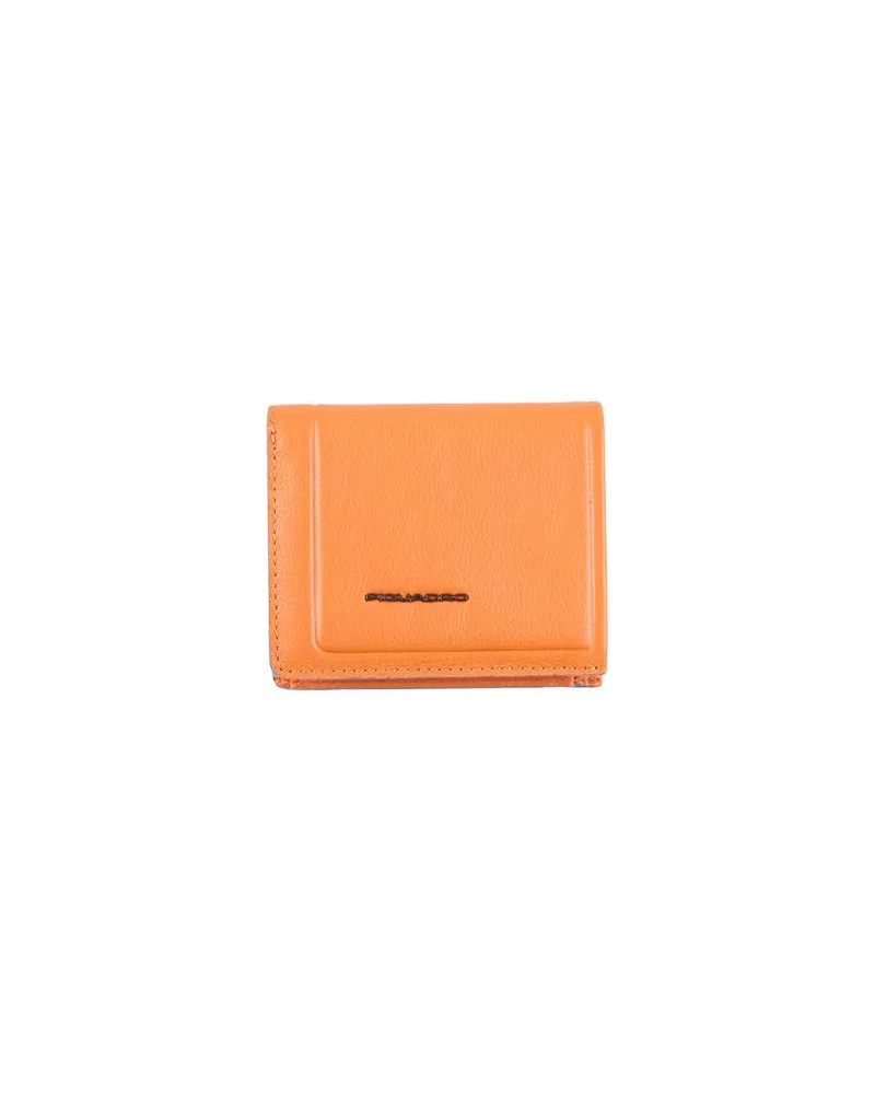 Piquadro Kleinlederwaren - Brieftaschenauf YOOX.COM Orange