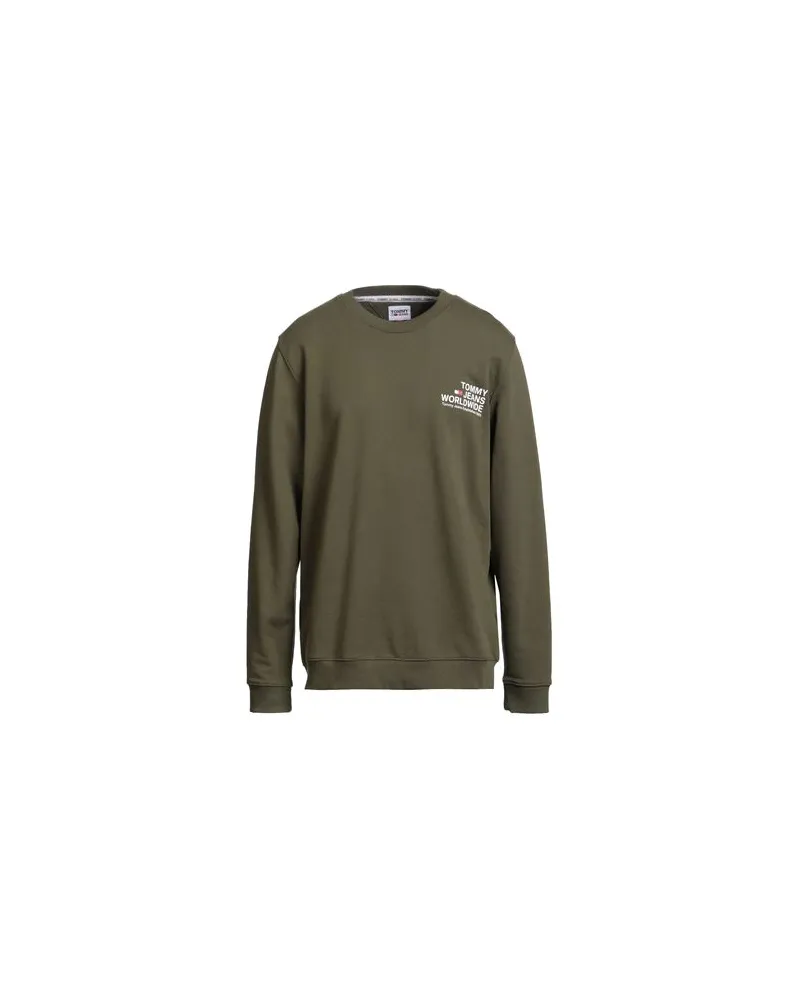 Tommy Hilfiger TOPS - Sweatshirtsauf YOOX.COM Militärgrün