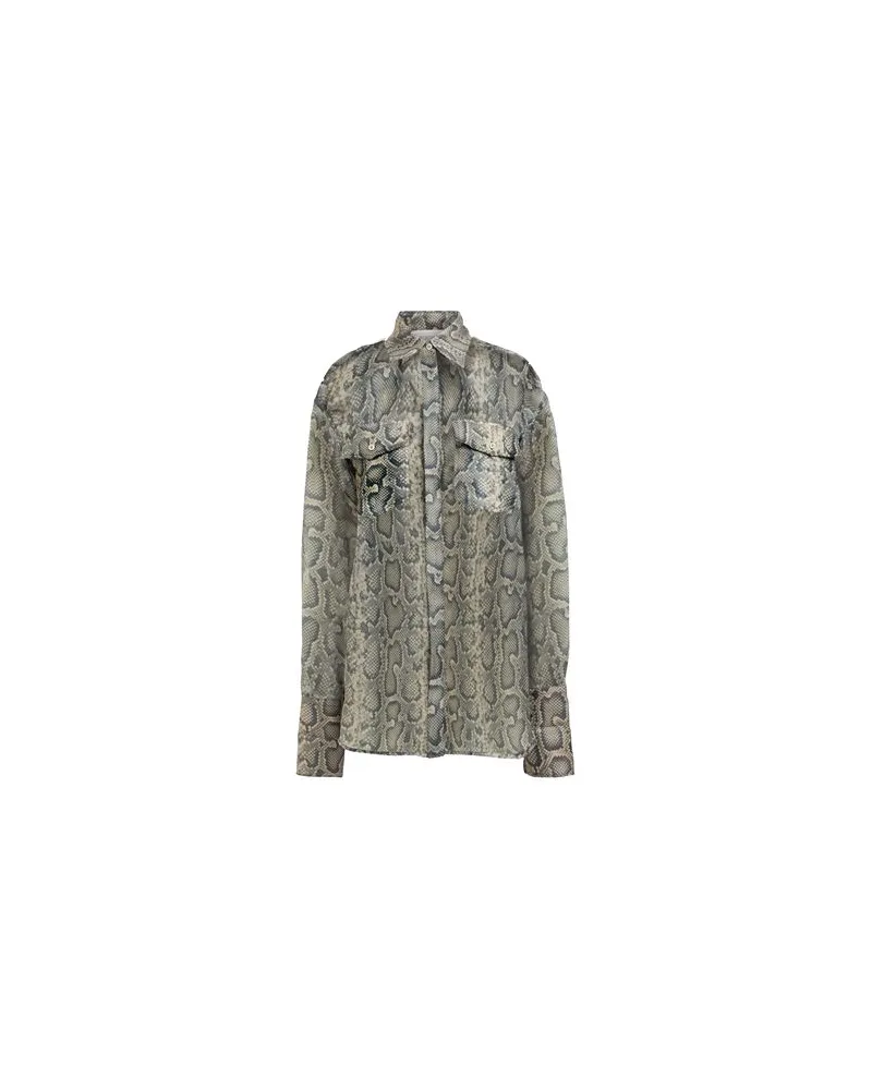 SPORTMAX TOPS - Hemdenauf YOOX.COM Militärgrün