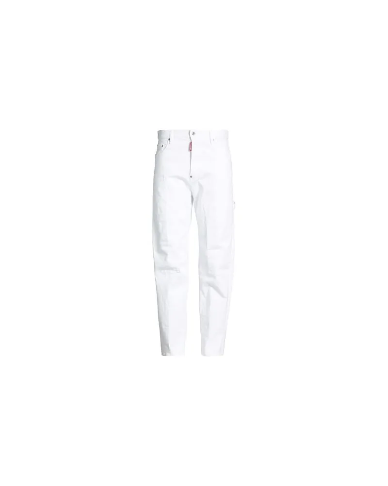 Dsquared2 HOSEN & RÖCKE - Jeanshosenauf YOOX.COM Weiß