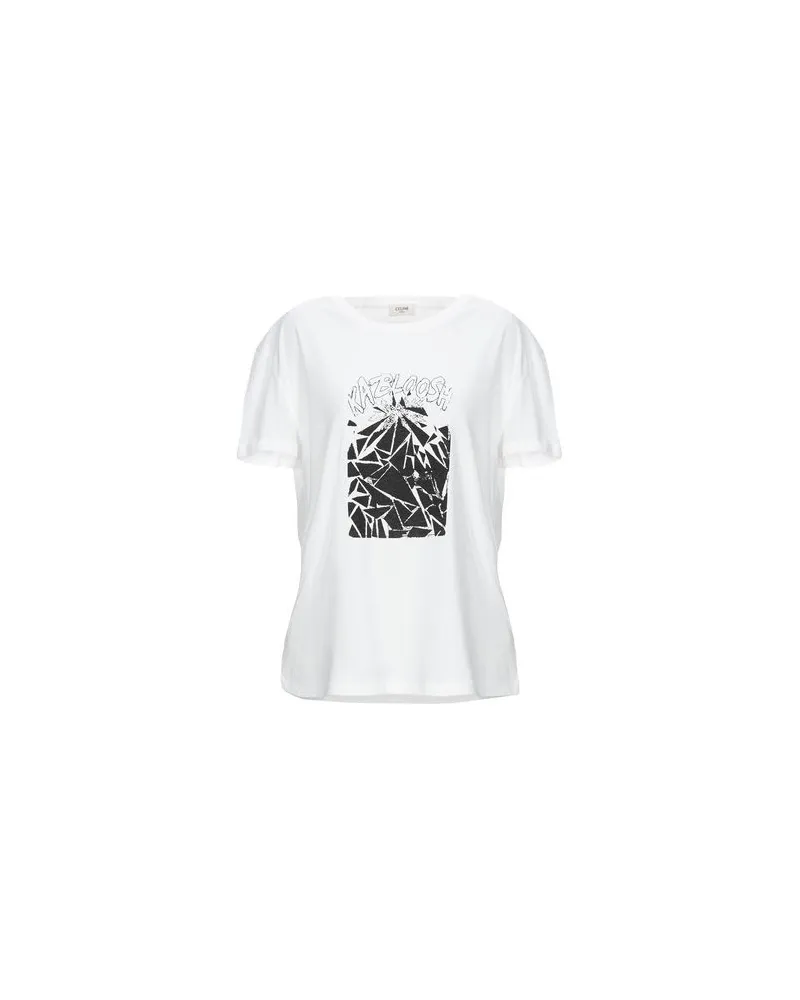 Celine TOPS - T-shirtsauf YOOX.COM Weiß