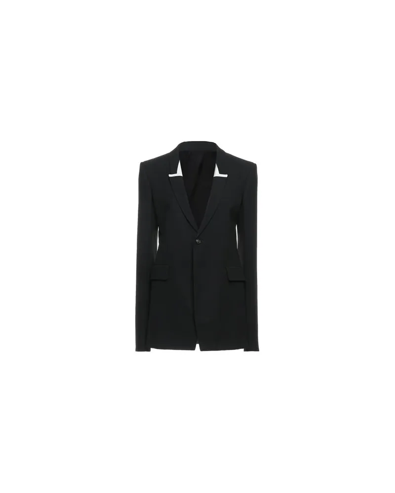 Rick Owens ANZÜGE und CO-ORDS - Blazersauf YOOX.COM Schwarz