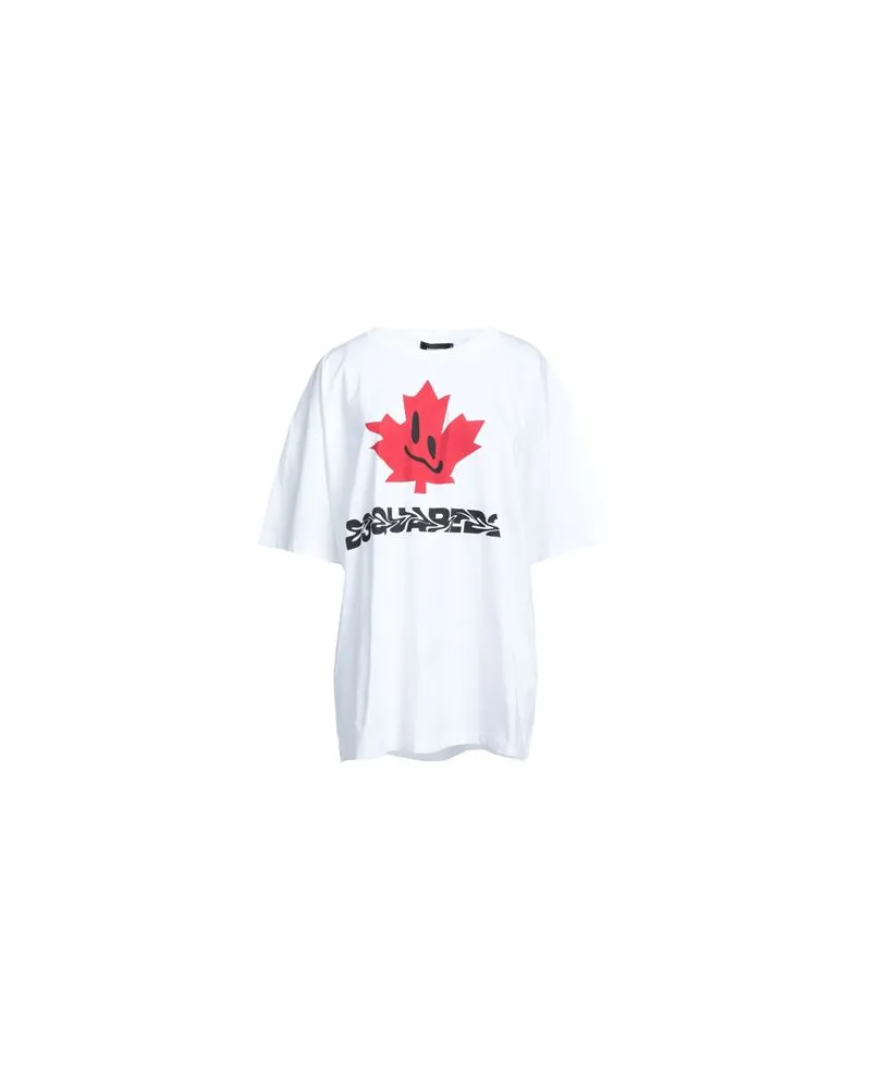 Dsquared2 TOPS - T-shirtsauf YOOX.COM Weiß