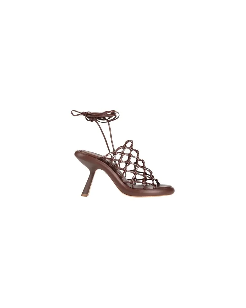 Vic Matié SCHUHE - Sandalenauf YOOX.COM Schokobraun