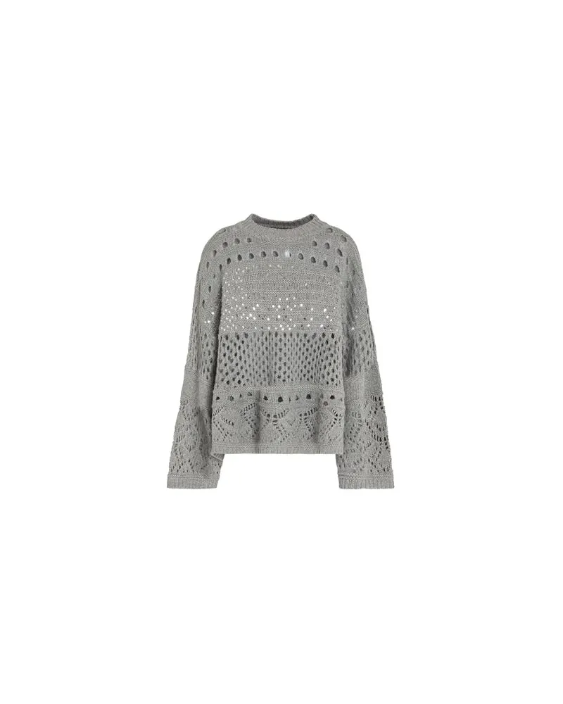 Twin-Set STRICKWAREN - Pulloverauf YOOX.COM Grau