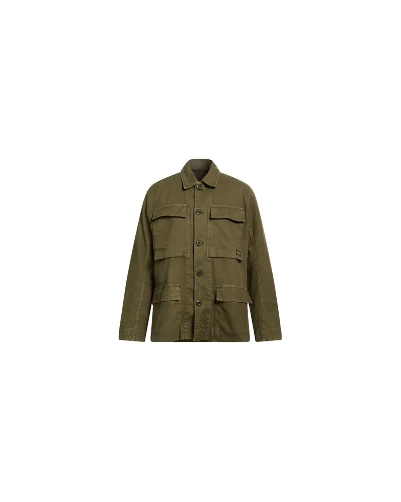 G-STAR RAW TOPS - Hemdenauf YOOX.COM Militärgrün