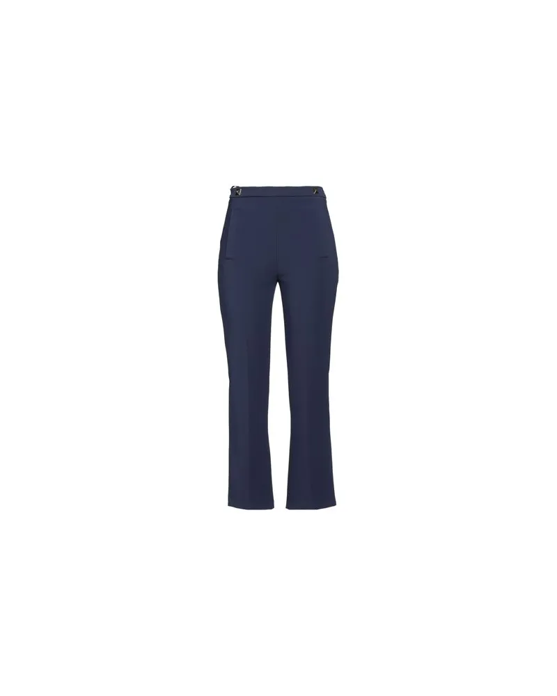 Elisabetta Franchi HOSEN & RÖCKE - Hosenauf YOOX.COM Nachtblau