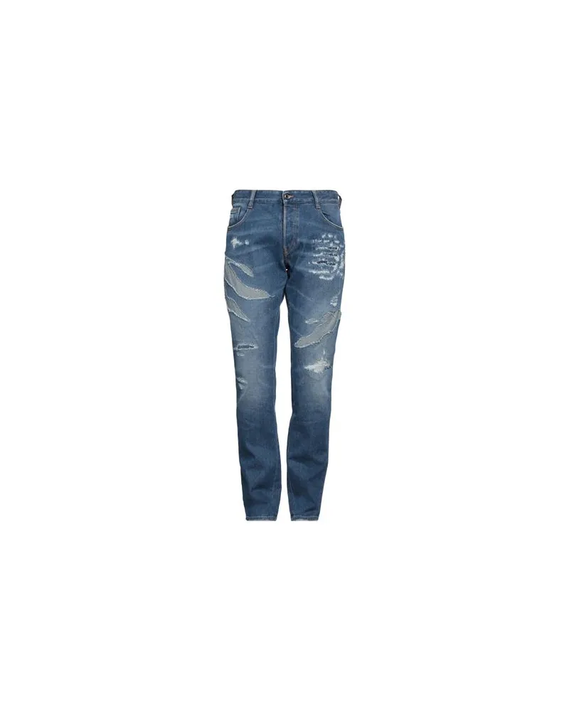 Just Cavalli HOSEN & RÖCKE - Jeanshosenauf YOOX.COM Blau