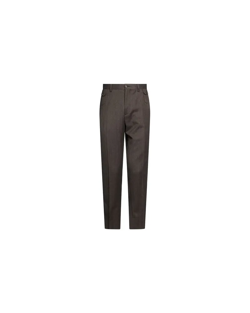 Dolce & Gabbana HOSEN & RÖCKE - Hosenauf YOOX.COM Braun