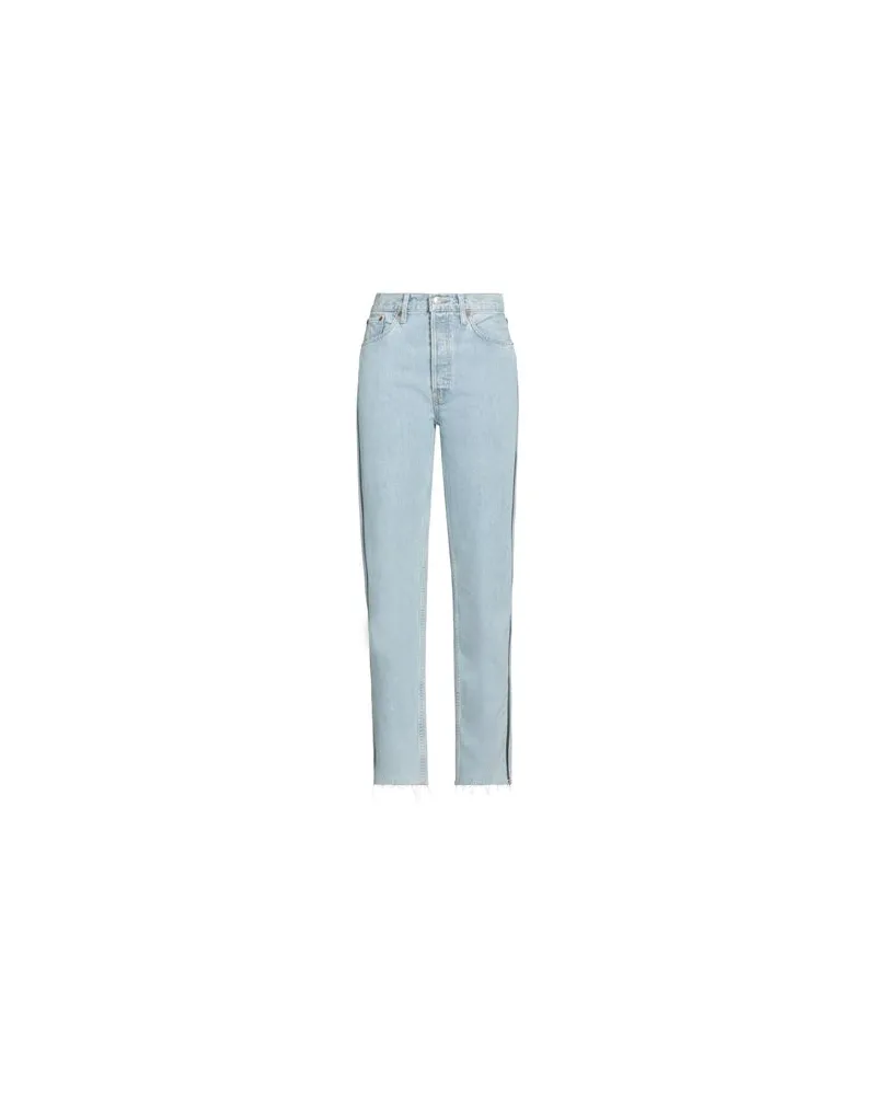 RE/DONE HOSEN & RÖCKE - Jeanshosenauf YOOX.COM Blau