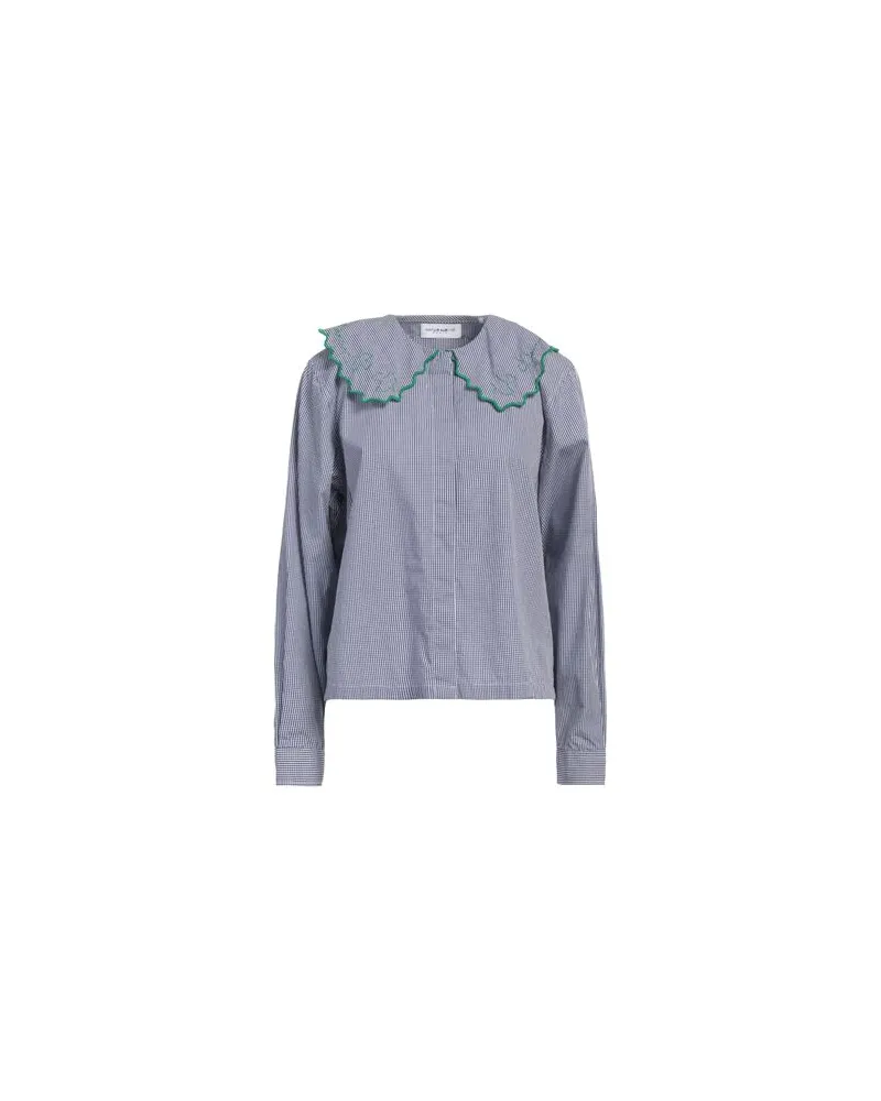 Maison Labiche TOPS - Hemdenauf YOOX.COM Marineblau