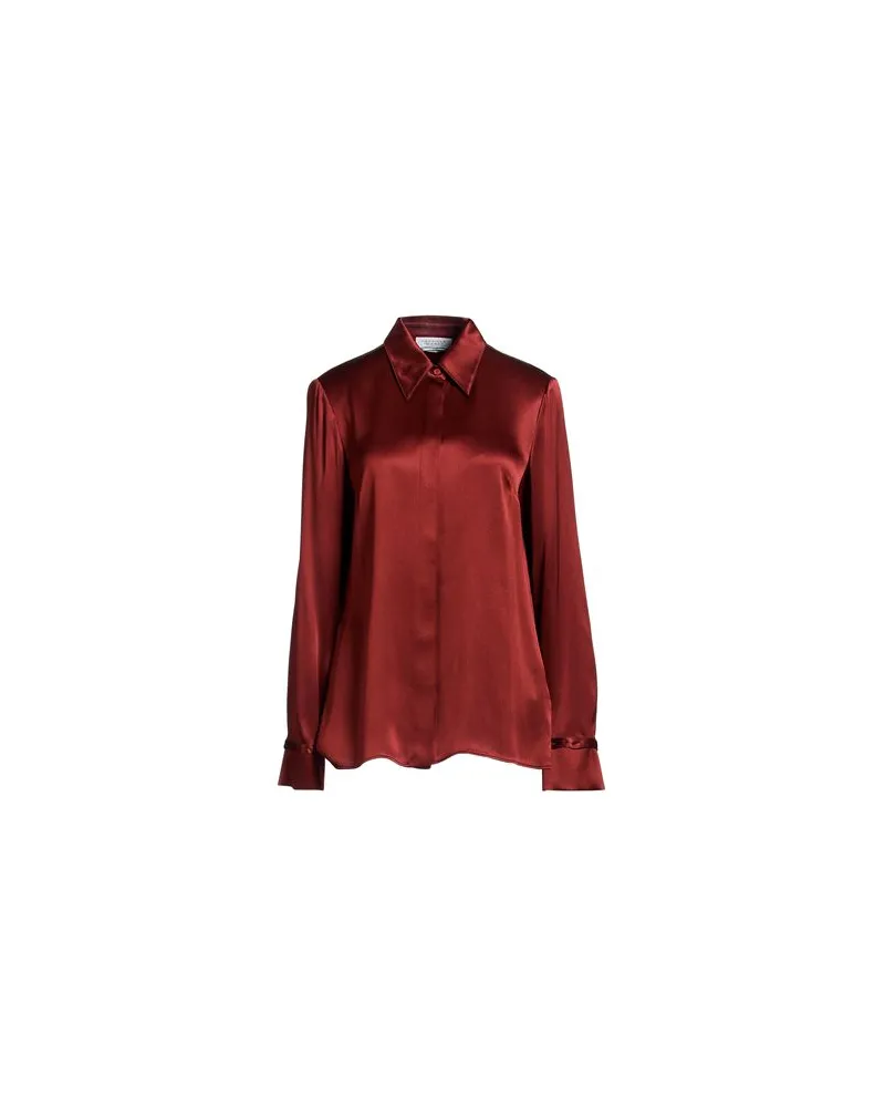 Gabriela Hearst TOPS - Hemdenauf YOOX.COM Ziegelrot