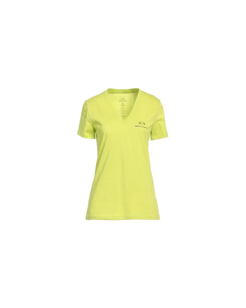 Armani Exchange TOPS - T-shirtsauf YOOX.COM Limettengrün