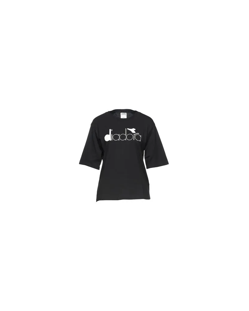 Diadora L. T-SHIRT SS URBANITY  - TOPS - T-shirtsauf YOOX.COM Schwarz