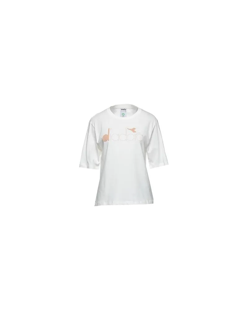 Diadora L. T-SHIRT SS URBANITY  - TOPS - T-shirtsauf YOOX.COM Elfenbein