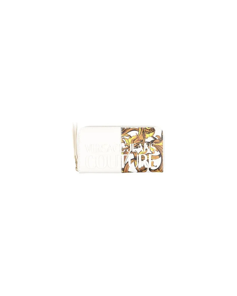 Versace Jeans Kleinlederwaren - Brieftaschenauf YOOX.COM Weiß