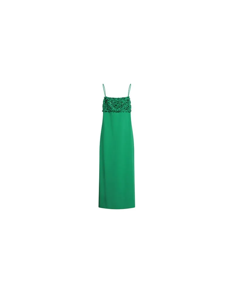 P.A.R.O.S.H. KLEIDER - Maxi-Kleiderauf YOOX.COM Grün