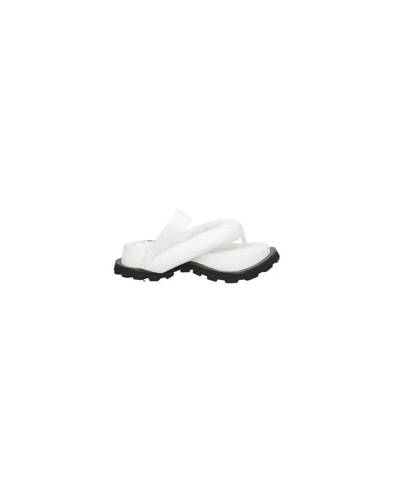 Jil Sander SCHUHE - Zehentrennerauf YOOX.COM Weiß