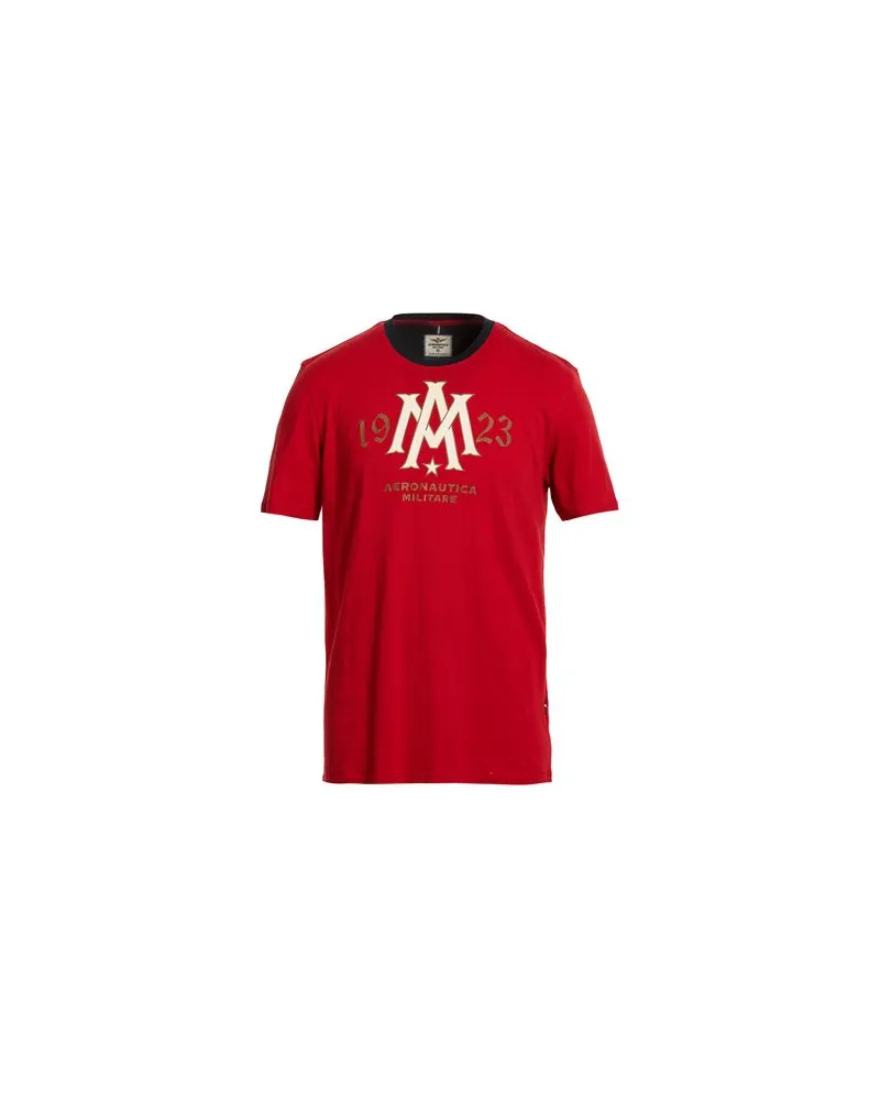 Aeronautica Militare TOPS - T-shirtsauf YOOX.COM Rot