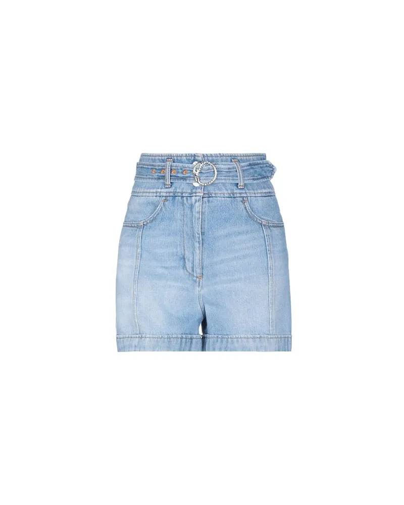 Just Cavalli HOSEN & RÖCKE - Jeansshortsauf YOOX.COM Blau