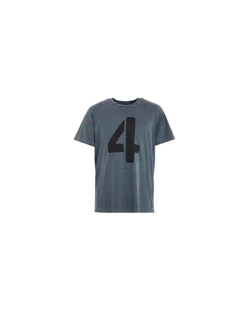 Rag & Bone TOPS - T-shirtsauf YOOX.COM Marineblau