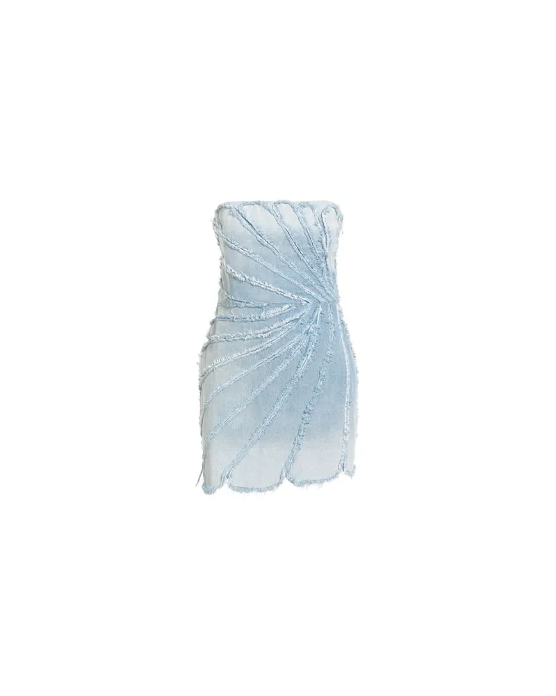 Retrofête KLEIDER - Mini-Kleiderauf YOOX.COM Blau