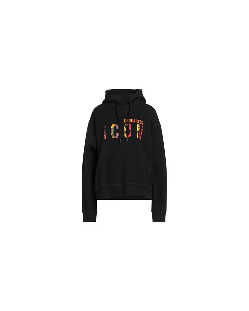 Dsquared2 TOPS - Sweatshirtsauf YOOX.COM Schwarz