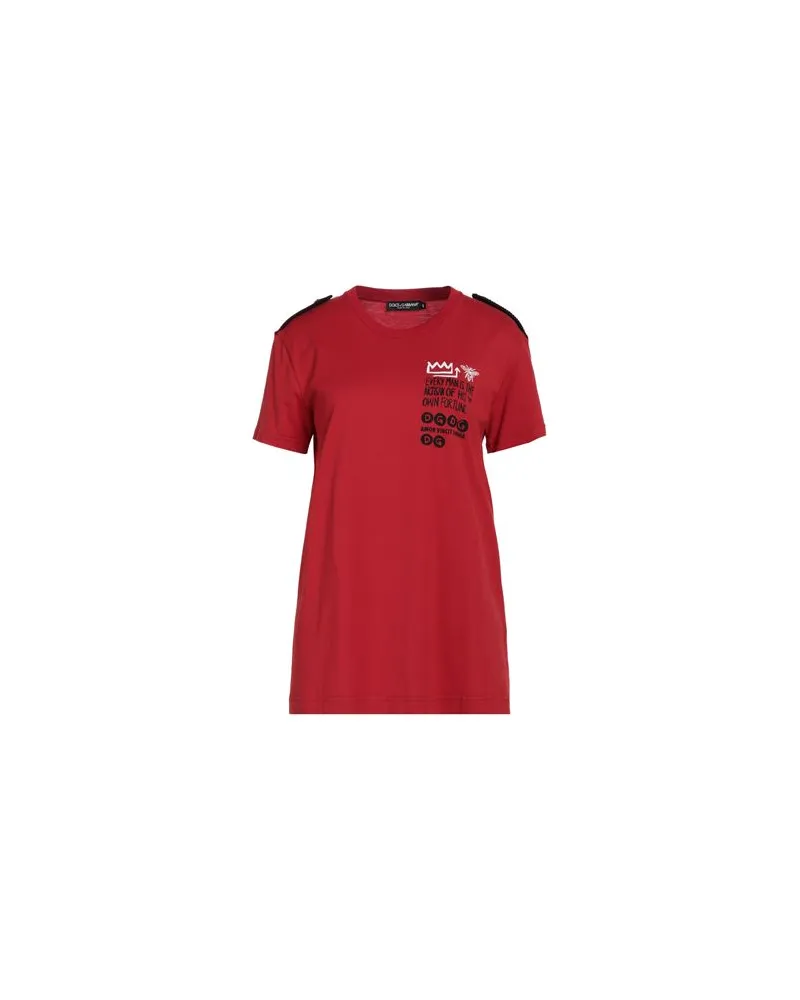 Dolce & Gabbana TOPS - T-shirtsauf YOOX.COM Rot