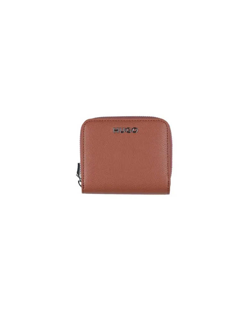 HUGO BOSS Kleinlederwaren - Portemonnaiesauf YOOX.COM Braun