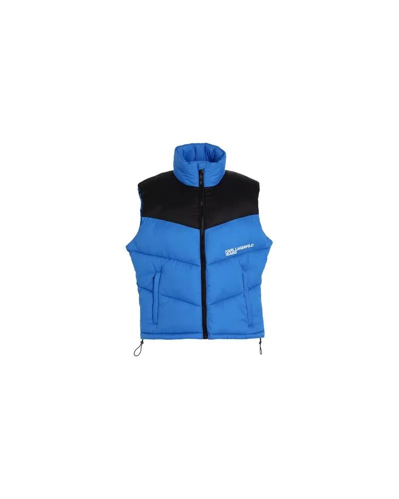 Karl Lagerfeld KLJ PUFFER VEST  - JACKEN & MÄNTEL - Pufferjacken & Daunenjackenauf YOOX.COM Königsblau