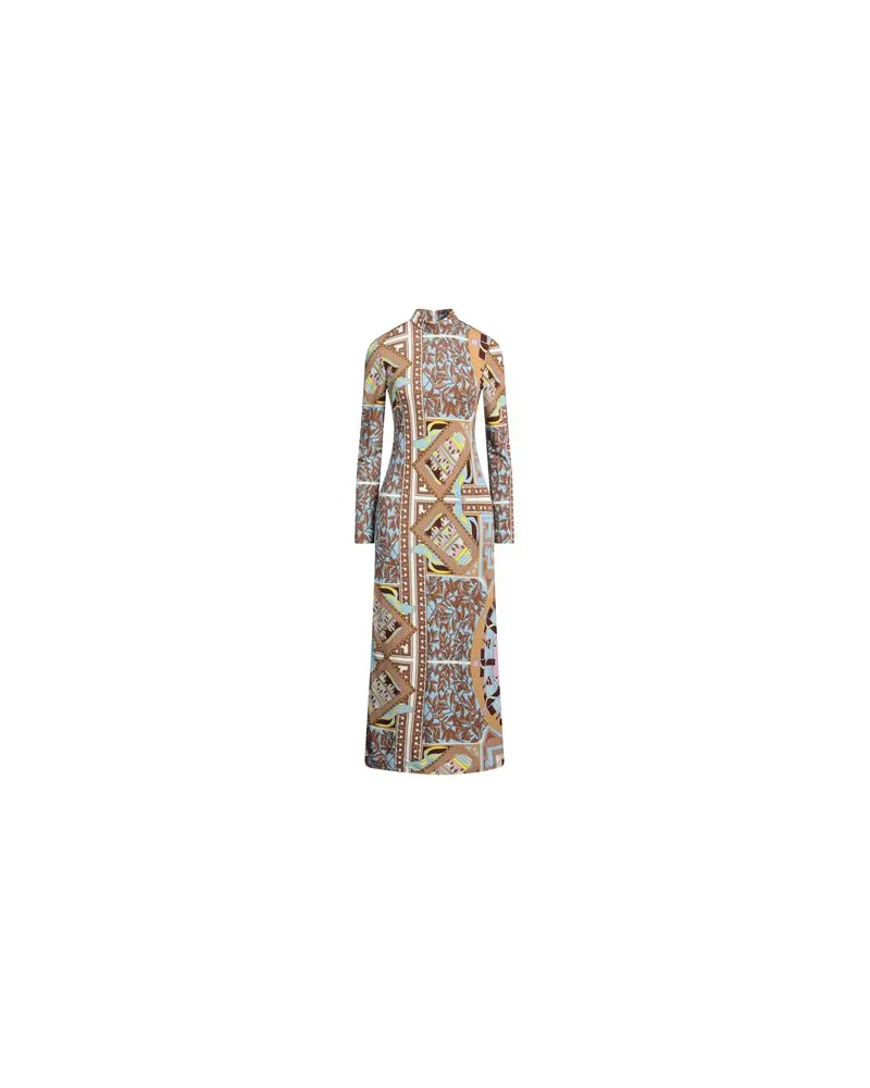 Tory Burch KLEIDER - Maxi-Kleiderauf YOOX.COM Braun
