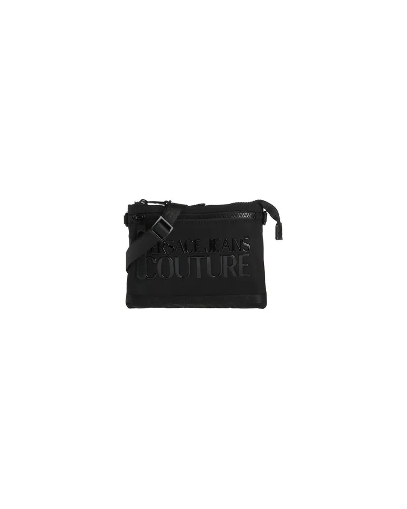 Versace Jeans TASCHEN - Umhängetascheauf YOOX.COM Schwarz