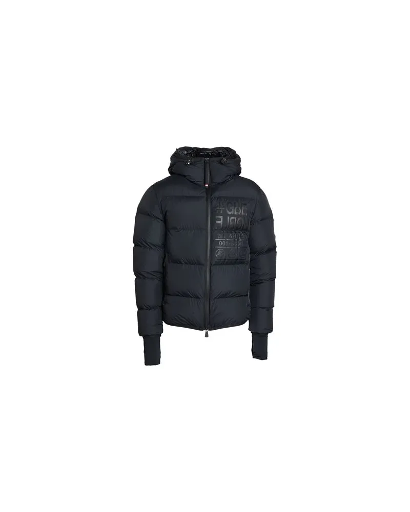 Moncler JACKEN & MÄNTEL - Pufferjacken & Daunenjackenauf YOOX.COM Schwarz